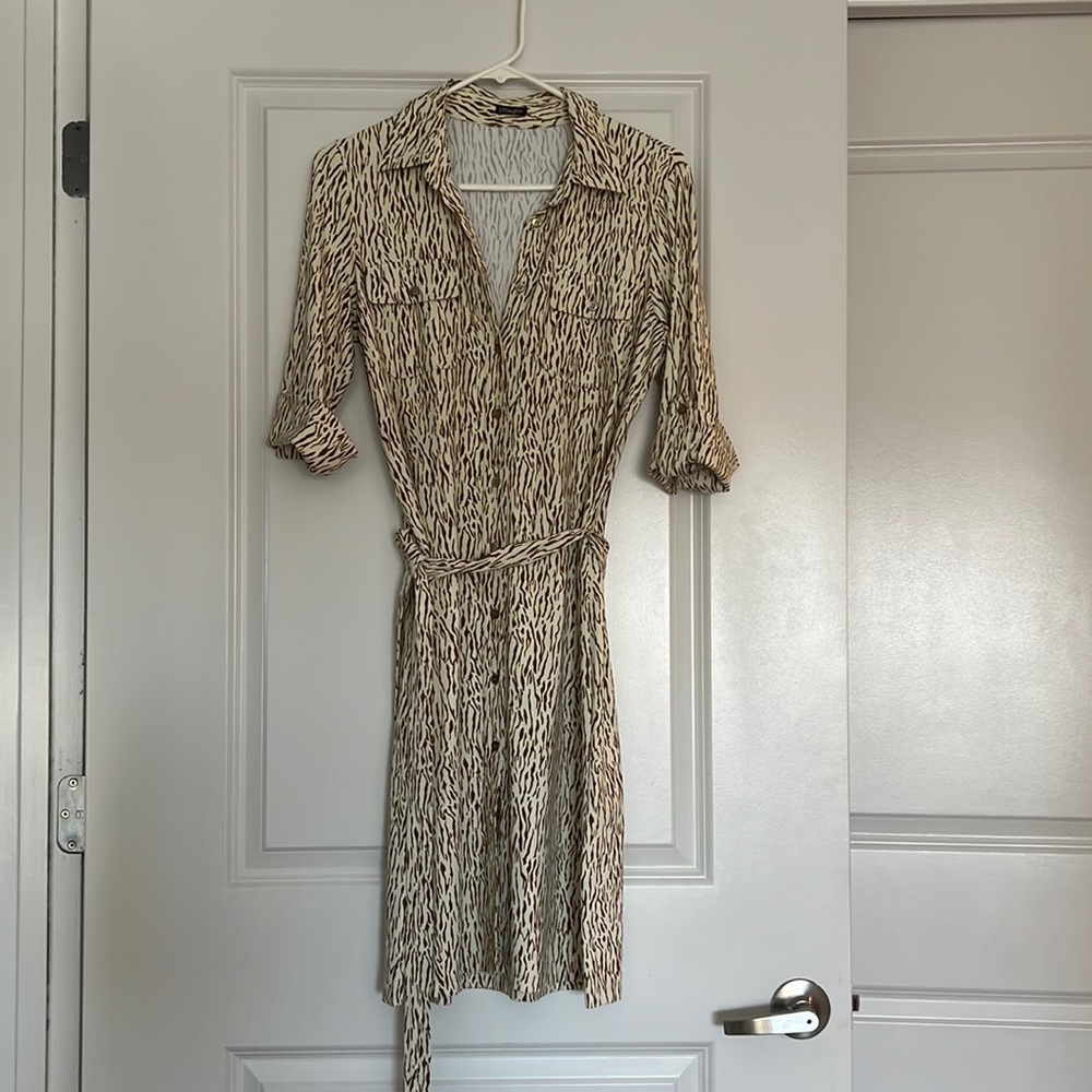 J. McLaughlin shirt dress. Size small